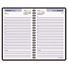 COU ** Recycled Daily Appointment Book, Black, 4 7/8" x 8", 2013 at Sears.com