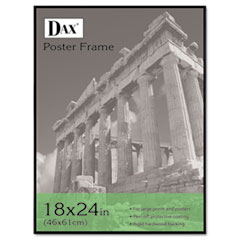 COU ** Coloredge Poster Frame w/Plexiglas Window, 18 x 24, Clear Face/Black B at Sears.com