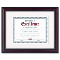 COU ** Prestige Document Frame, Matted w/Certificate, Rosewood/Black, 11 x 14 at Sears.com