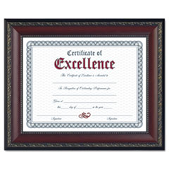 COU ** World Class Document Frame w/Certificate, Walnut, 8 1/2 x 11" at Sears.com