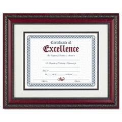 COU ** World Class Document Frame w/Certificate, Rosewood, 11 x 14" at Sears.com