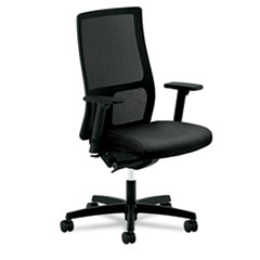 COU ** Ignition Series Mesh Mid-Back Work Chair, Black Fabric Upholstered Sea at Sears.com