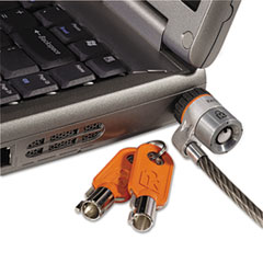 COU ** Laptop Computer Microsaver Security Cable w/Lock, White Cable, Two Key at Sears.com
