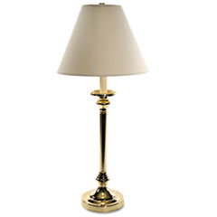 COU ** Incandescent Candlestick Lamp, Brass-Plated Base, Mushroom Shade, 27 I at Sears.com