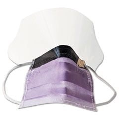 COU ** Prohibit Face Mask w/Eyeshield, Polypropylene/Cellulose, Peach, 25/Box at Sears.com