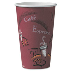 COU ** Bistro Design Hot Drink Cups, Paper, 16 oz., Maroon, 300/Carton at Sears.com