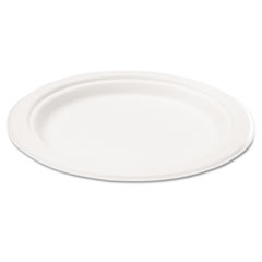 COU ** Bagasse 7" Plate, Round, White, 125/Pack at Sears.com