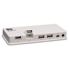 COU ** 10-Port USB 2.0 Hub, 6-1/5w x 3d x 3/4h, White at Sears.com