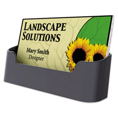 COU ** Business Card Holder, Capacity 50 2 1/4 x 4 Cards, Black at Sears.com