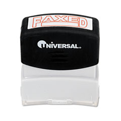 COU ** Message Stamp, FAXED, Pre-Inked/Re-Inkable, Red at Sears.com