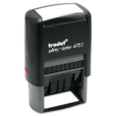 COU ** Trodat Economy Stamp, Dater, Self-Inking, 1 5/8 x 1, Blue/Red at Sears.com