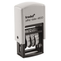 COU ** Trodat Econ Micro 5-in-1 Message Stamp, Dater, Self-Inking, 1 x 3/4, B at Sears.com