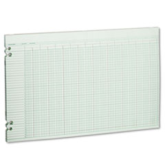 COU ** Accounting Sheets, 30 Columns, 11 x 17, 100 Loose Sheets/Pack, Green at Sears.com
