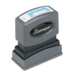 COU ** Title Message Stamp, ENTERED, Pre-Inked/Re-Inkable, Blue at Sears.com