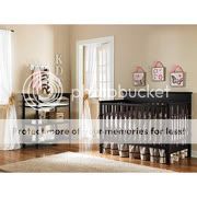 Graco - Lauren 4-in-1 Crib with Mattress & Changing Table, Espresso at Sears.com