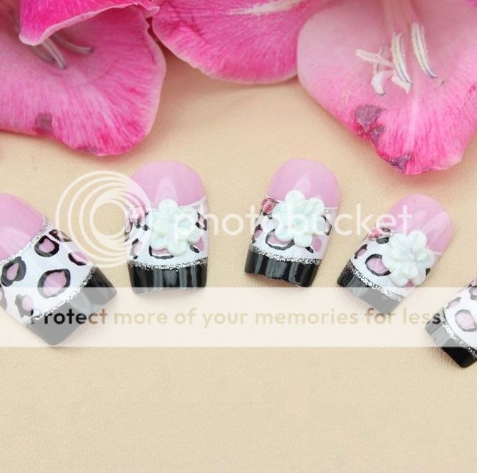 Philly Cosmetics Artificial False Nail 24 Pcs / Set 3D carved Nails Tips at Sears.com