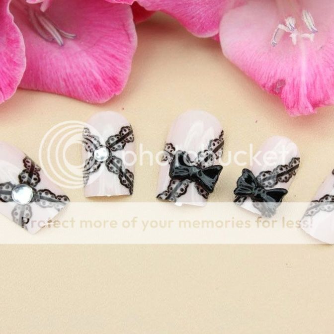 Philly Cosmetics Artificial False Nail 24 Pcs / Set 3D carved Nails Tips at Sears.com