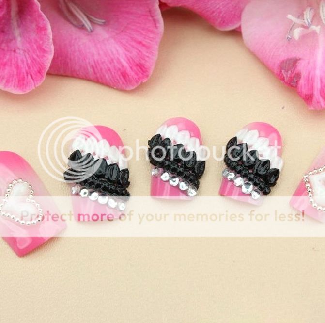 Philly Cosmetics Artificial False Nail 24 Pcs / Set 3D carved Nails Tips at Sears.com