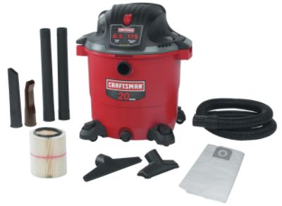 Craftsman Refurbished 20 gal. Wet-Dry Vac, 6.5 Peak hp at Sears.com