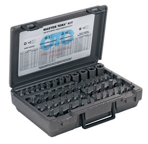 SERVICE SOLUTIONS U.S. LLC 52 Piece Master Square Drive Torx Set