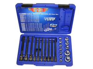Durston Mfg 22 Piece Half Cut Torx Security Driver Set