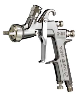 Aset Iwata W400LV 1.3 Compliant Spray Gun with Regulator Less Cup Clear at Sears.com