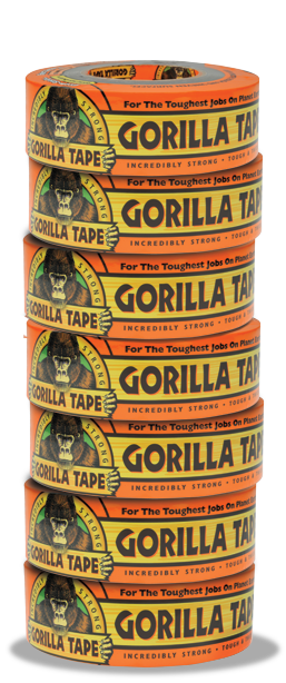 Gorilla Tape 12 yd. roll Gravity Fed Display 6012160 - 16 Rolls