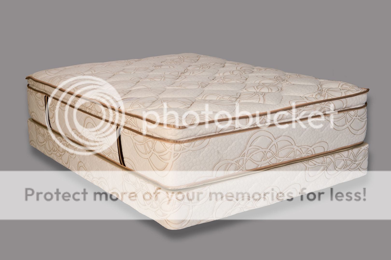 Mattress World Crowne Plaza Plush Queen Euro Luxetop Mattress With Matching Box Spring, at Sears.com