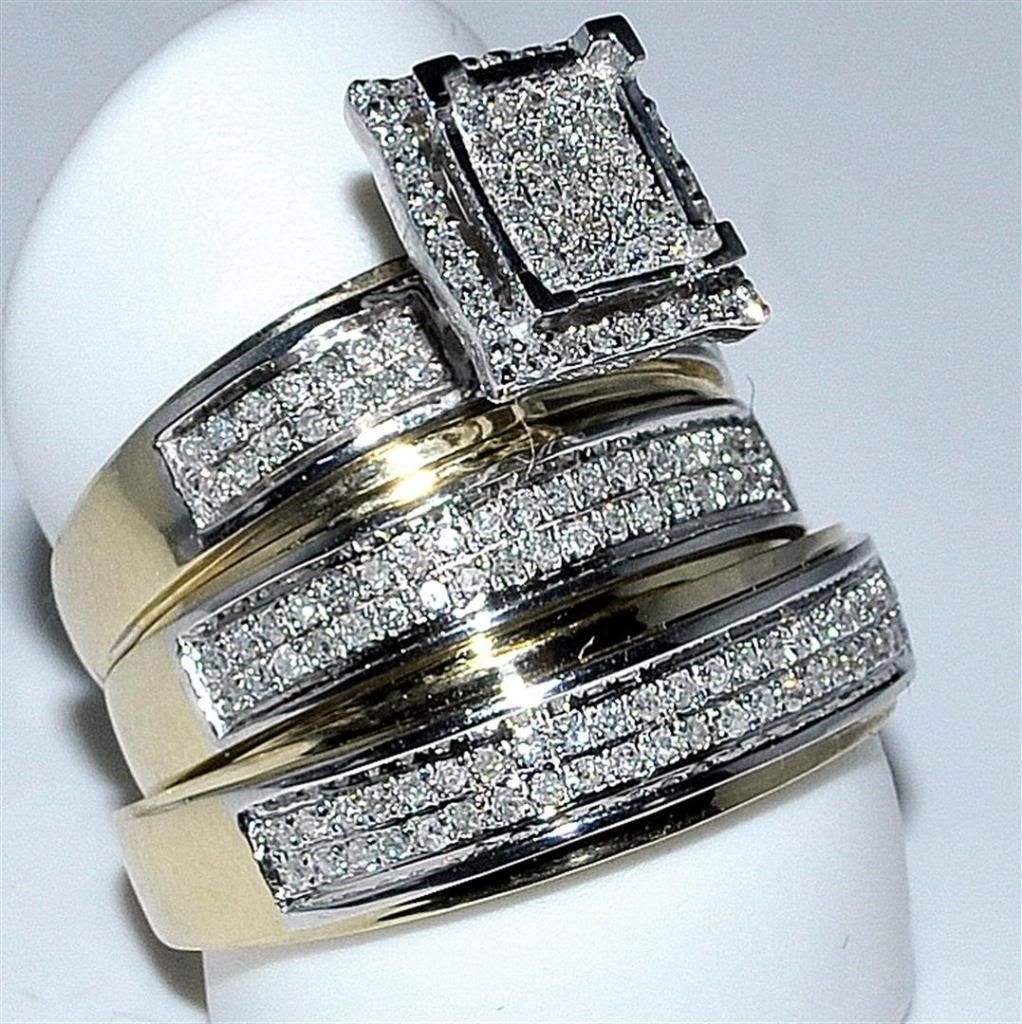 rings midwest jewellery his her wedding rings set trio men women 10k yellow gold diamond - His And Hers Wedding Rings Cheap rings midwest jewellery his her wedding rings set trio men women 10k yellow gold diamond - His And Hers Wedding Rings Cheap