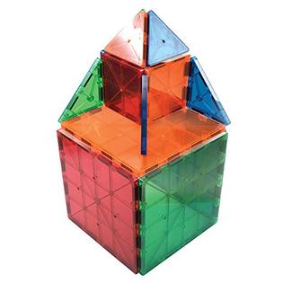 Picasso Tiles PicassoTiles® 100 piece set Magnet Building Tiles Clear