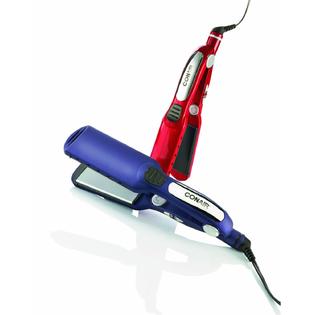 Conair usa The Conair Watt Compact Hair Dryer with Folding Handle is perfect for storage in small spaces Lightweight and portable 2 heat / speed settings for all hair types. foot power cord.