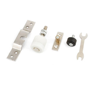 Unique Bargains Wrench Single Wheel Pocket Roller Bracket