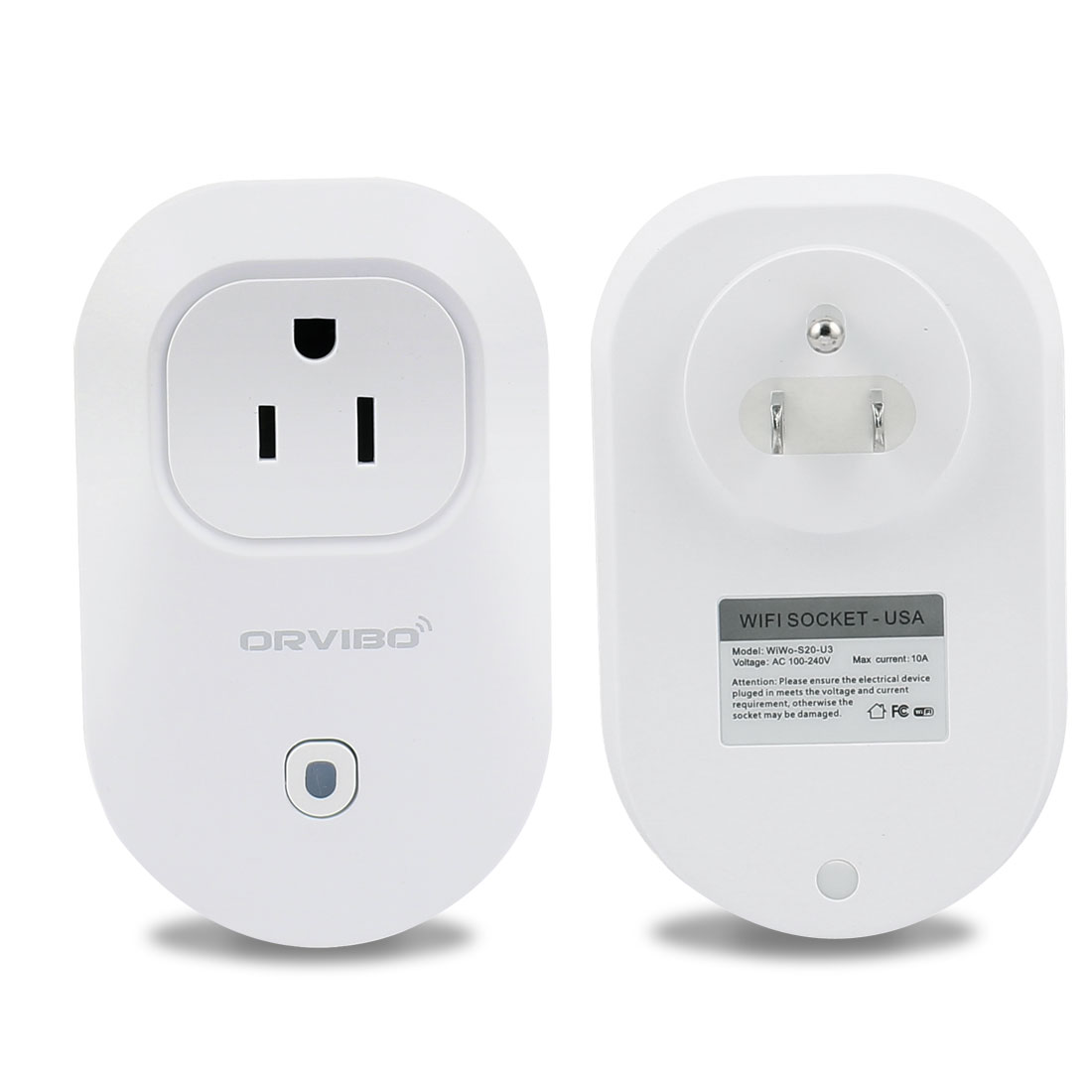 AC 100V-240V US Plug Smart Digital Remote Control WiFi Timer US Socket Switch