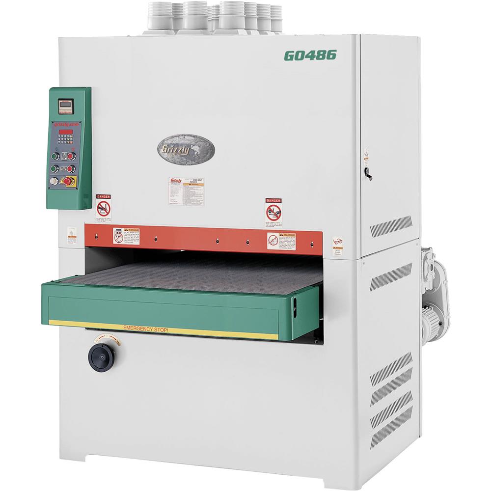 Grizzly 43" 25 HP 3-Phase Double Wide-Belt Sander at Sears.com