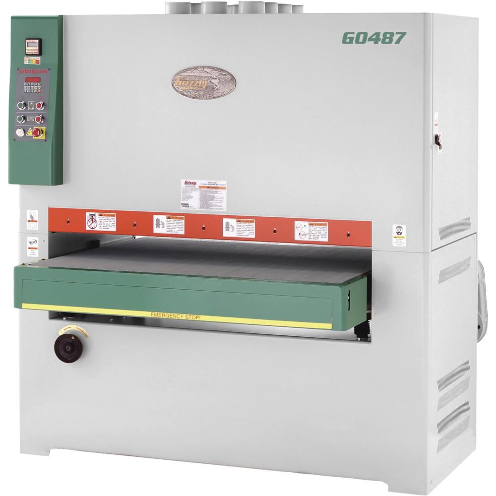 Grizzly 51" 30 HP 3-Phase Double Wide-Belt Sander at Sears.com