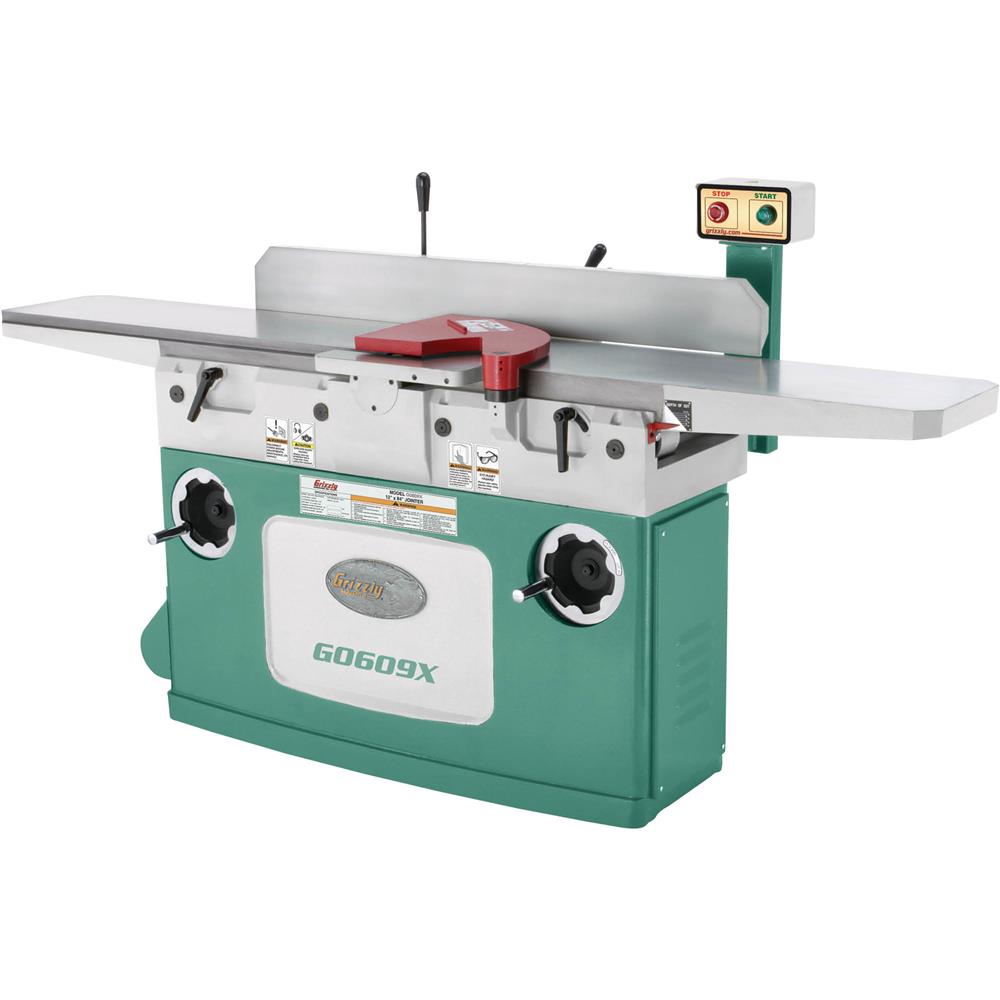 Grizzly 12" Parallelogram Jointer w/ 4 Knife Cutterhead at Sears.com