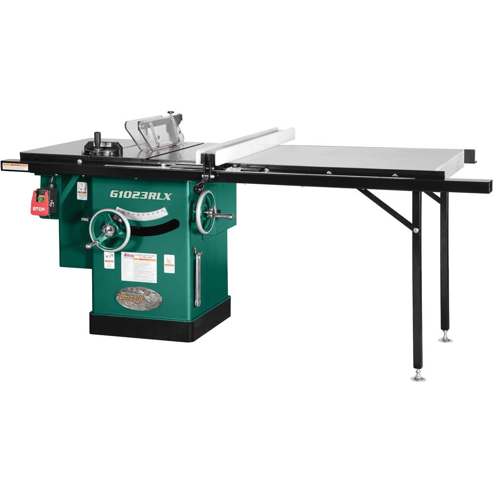 Grizzly 10" 3 HP 220V Cabinet Left-Tilting Table Saw at Sears.com