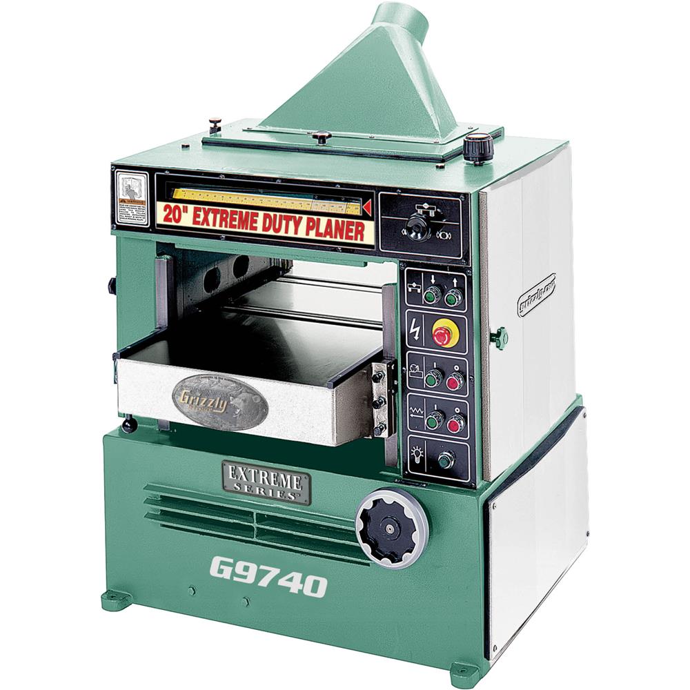 Grizzly 20" Planer w/ 7-1/2 HP 3-Phase Motor at Sears.com