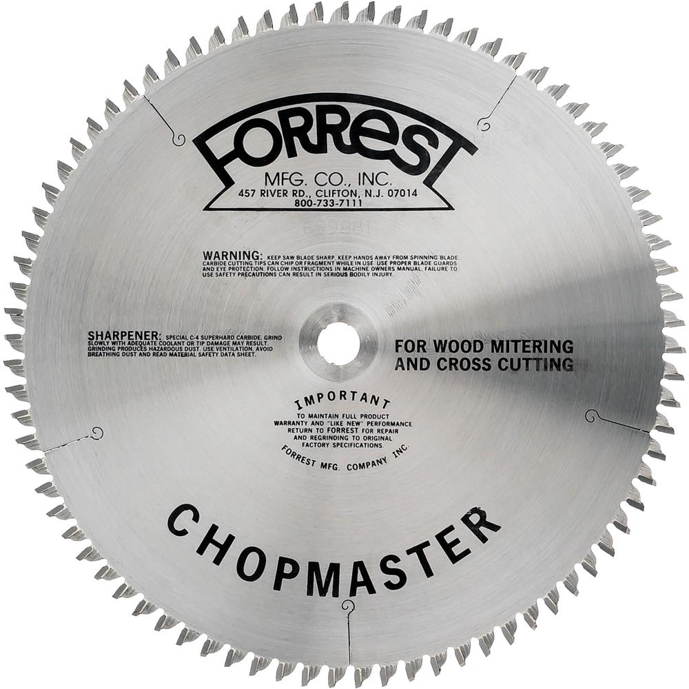 Forrest 10" x 5/8" 80t ATR .105 Cut-Off Saw Blade at Sears.com