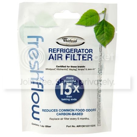 Whirlpool W10311524 FreshFlow Refrigerator Air Filter AIR1 at Sears.com