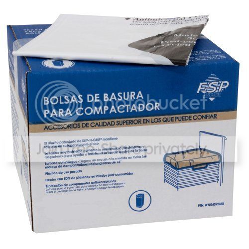 Whirlpool W10165294RB 15-Inch Plastic Compactor Bags with Odor Remover 60-Pack at Sears.com