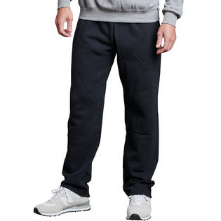 Russell Athletic Dri-Power Open-Bottom Fleece Pocket Pant - BLACK - L - 596HBM Russell Athletic Dri-Power Open-Bottom Fleece Pocket Pant - BLACK - L - 596HBM