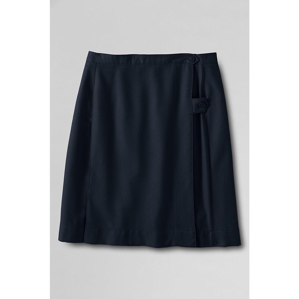 School Uniform Girls' Solid Kilt (Below The Knee)