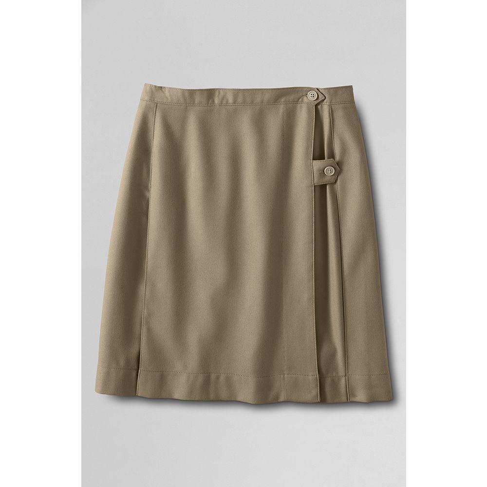 School Uniform Girls' Solid Kilt (Below The Knee)