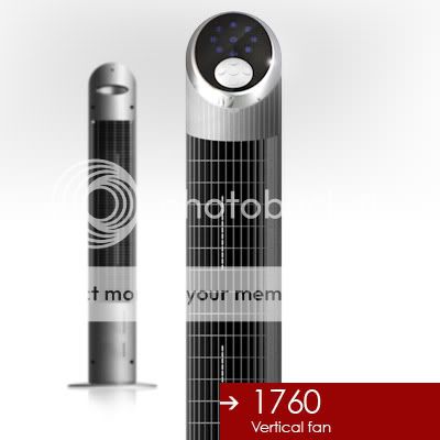 Miallegro 1760 Air Ionizer Tower Fan w/ Remote Control, Internally Oscillating at Sears.com