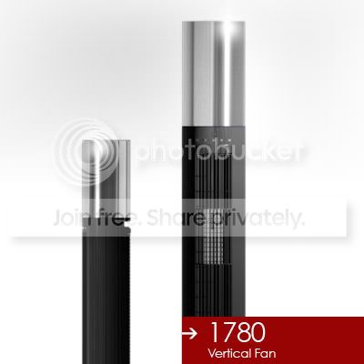 Miallegro 1780 Tower Fan, Sophisticated Brushed Metal with Remote Control at Sears.com