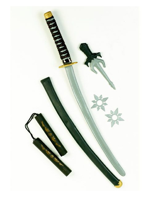FUN WORLD 8275 Deluxe Ninja Weapon Set
