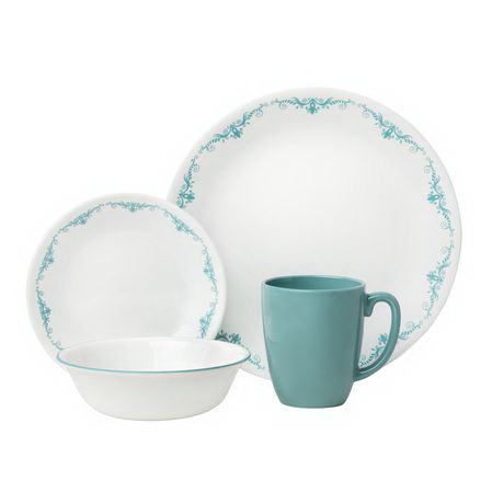 Corelle Livingware Secret Garden 16 Piece Dinnerware Set Corelle Livingware Secret Garden 16 Piece Dinnerware Set