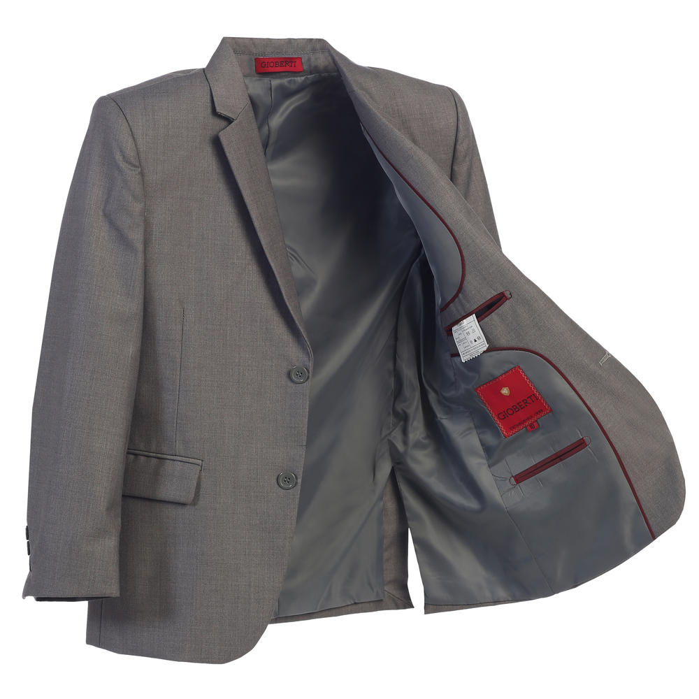 Gray Boy's Formal Suit Set, 2T - 20