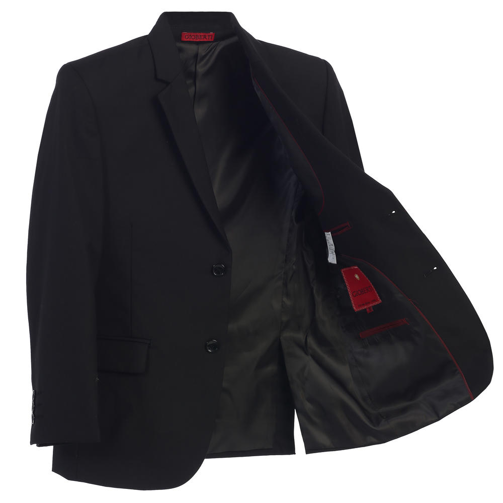 Black Boy's Formal Suit Set, 2T - 20